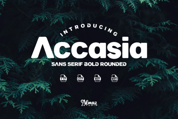 Accasia: The Elegant Sans Serif Font for Handmade Branding