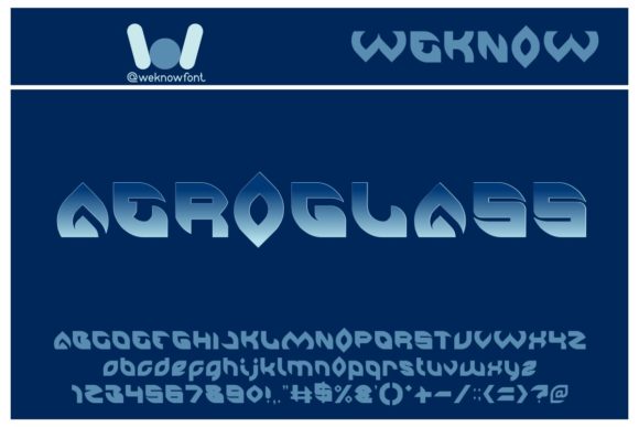 Aero Glass: The Bold Display Typeface for Standout Branding
