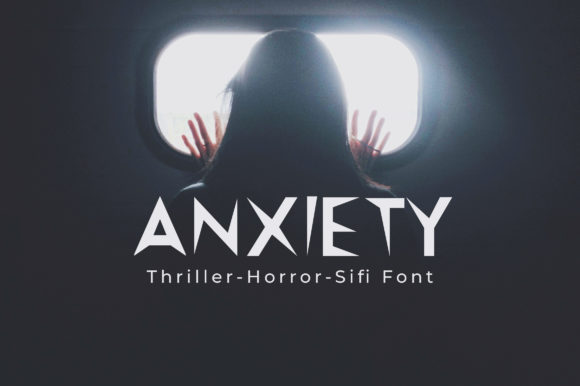 Anxiety Premium: The Dark Display Font for Creators