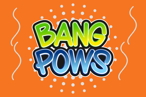 Bangpows: The Bold Sans Serif Typeface for Playful Branding