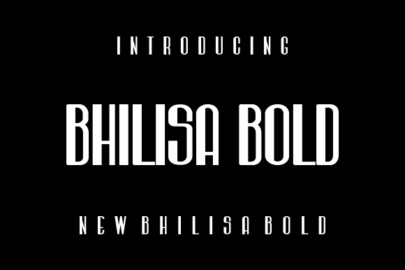 Bhilisa Bold: The Sans Serif Typeface for Stronger Brand Identity