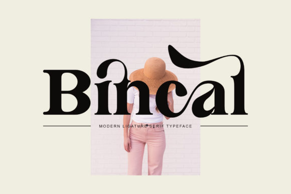 Bincal: The Elegant Serif Font for Modern Editorial Design