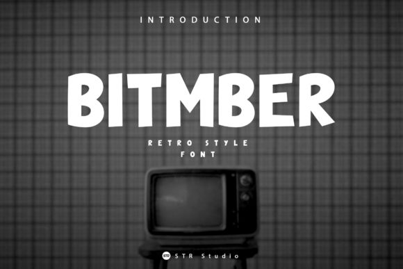 Bitmber: A Bold Display Typeface for Editorial Design