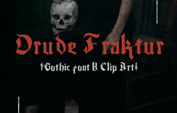 Drude Fraktur: A Bold Blackletter Typeface for Unique Branding