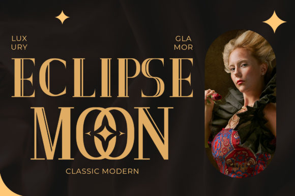 Eclipse Moon: The Bold Serif Typeface for Editorial Excellence