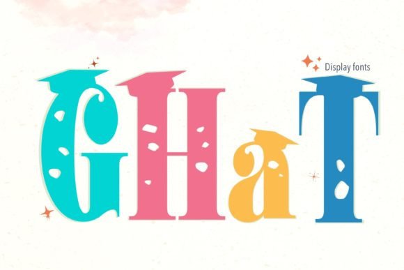G Hat: A Bold Decorative Typeface for Digital Branding
