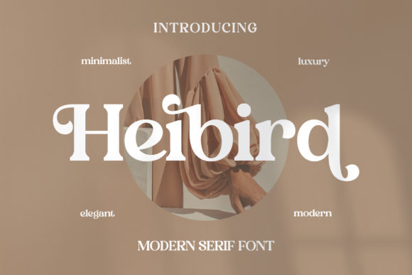 Heibird: The Elegant Serif Font That Transforms Small Business Branding