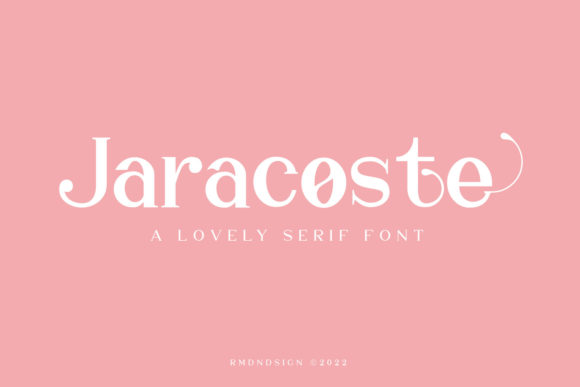 Jaracoste: The Bold Serif Font That Elevates Small Business Branding