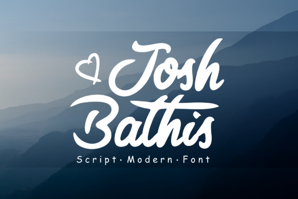 Josh Bathis: The Bold Handwritten Typeface for High-Impact Campaigns