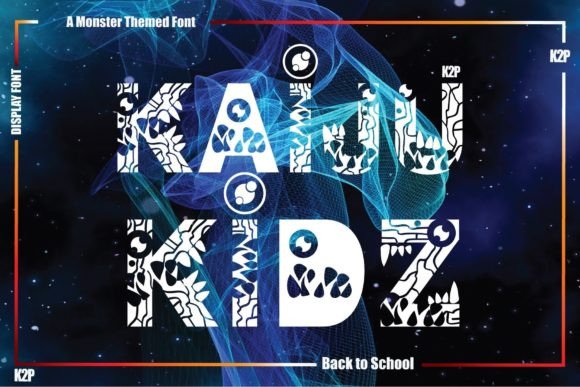 Kaiju Kidz: The Bold Typeface That Transforms Small Business Branding
