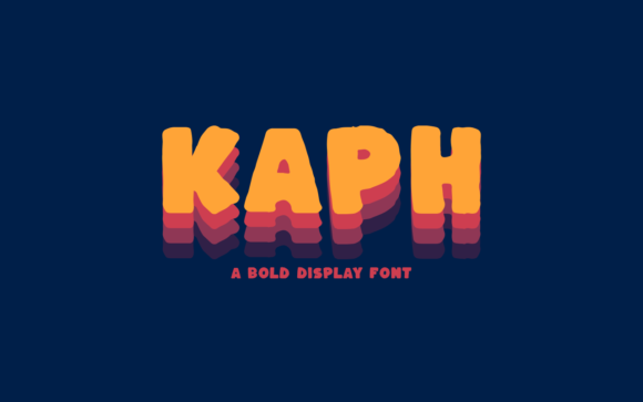Kaph: The Quirky Display Typeface for Bold Editorial Design
