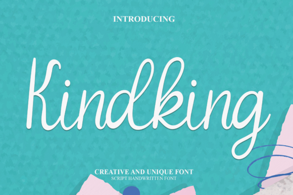 Kindking: The Elegant Script Font for Modern Editorial Design