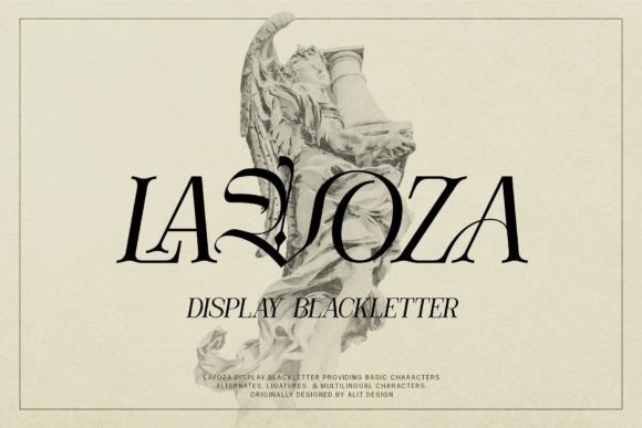 Lavoza: The Blackletter Typeface That Transforms Editorial Design