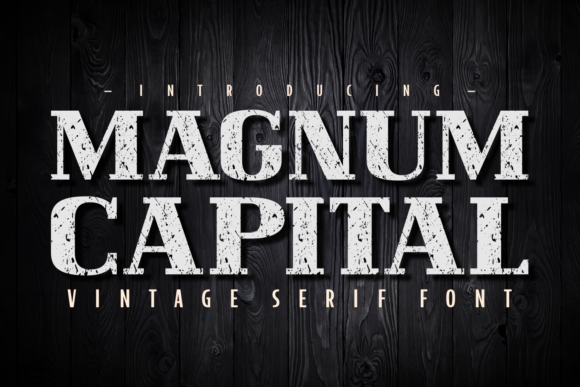 Magnum Capital: The Bold Serif Typeface That Elevates Small Business Branding