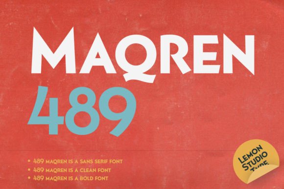 Maqren 489: The Bold Sans Serif Typeface That Powers Campaign Clarity