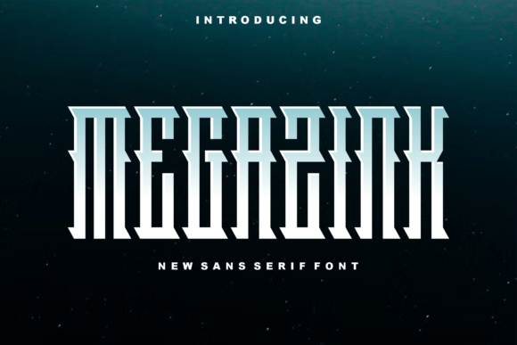 Megazink: The Bold Blackletter Typeface for Stronger Brand Identity