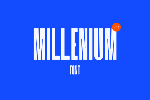 Millenium: The Bold Font That Elevates Handmade Branding