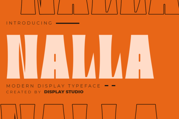 Nalla: A Designer's Verdict on This Bold Display Typeface