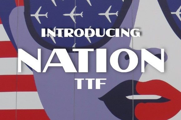 Nation: The Bold Sans Serif Font for Campaign Clarity