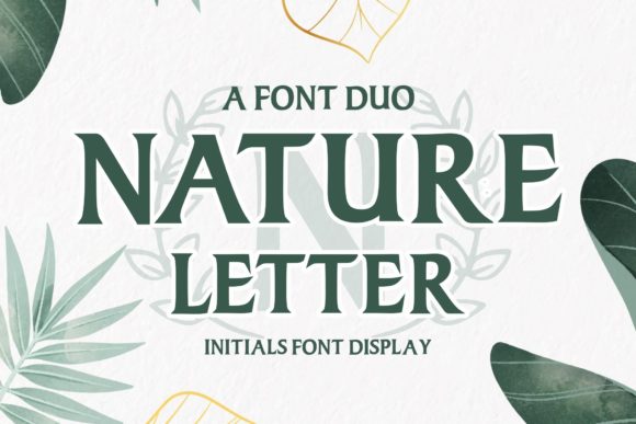 Nature Letter: A Bold Serif Typeface for Modern Web Design