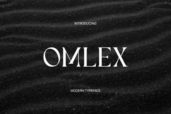 Omlex: The Bold Serif Font for Handmade Branding