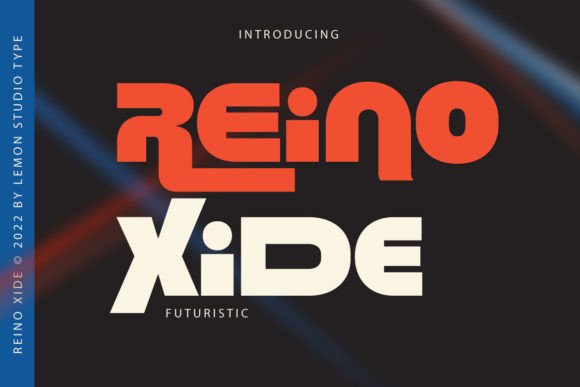 Reino Xide: A Futuristic Font for Bold Business Branding