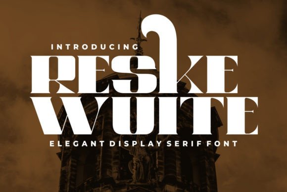 Reske Wuite: The Bold Serif Font That Transforms Small Business Branding