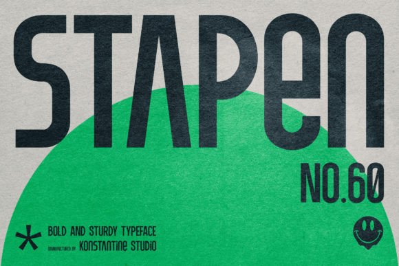 Stapen: The Bold Typeface for Modern Handmade Brands