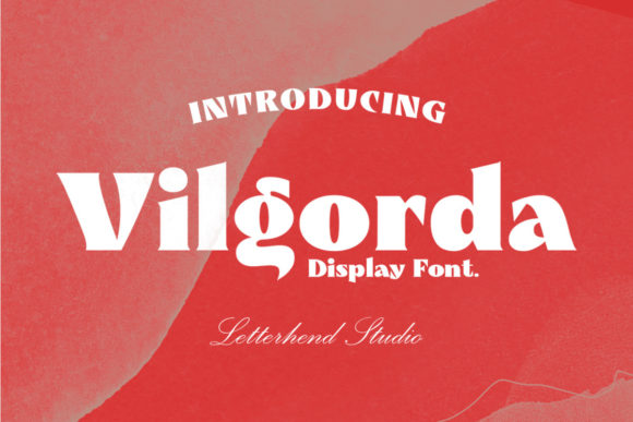 Vilgorda: The Bold Typeface That Transformed My Brand Identity