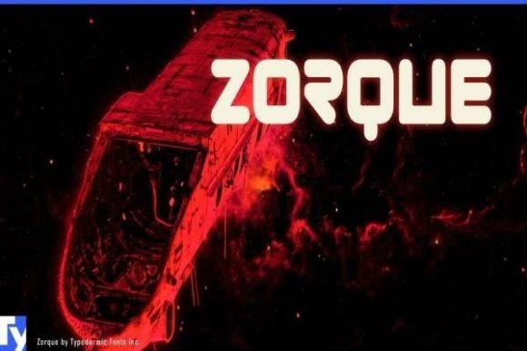 Zorque: The Rounded Square Typeface for Modern Editorial Design